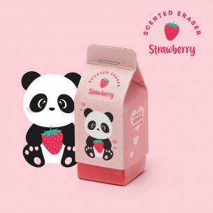 Yummy Yummy Scented Eraser Set: Strawberry