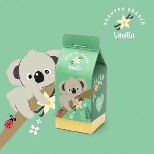 Yummy Yummy Scented Eraser Set: Vanilla