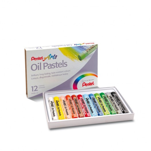 Assorted Oil Pastel Set (12pc)