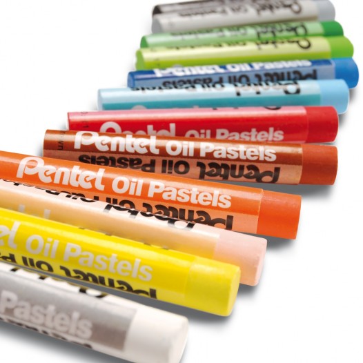 Assorted Oil Pastel Set (12pc)