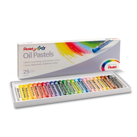 Assorted Oil Pastel Set (25pc)
