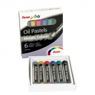Metallic Oil Pastel Set (6pc) Metallic Oil Pastel Set (6pc)