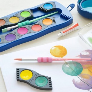 Soft-Touch Pastel Brush Set (4pc)