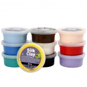 Silk Clay Basic Colour Set Silk Clay Basic Colour Set