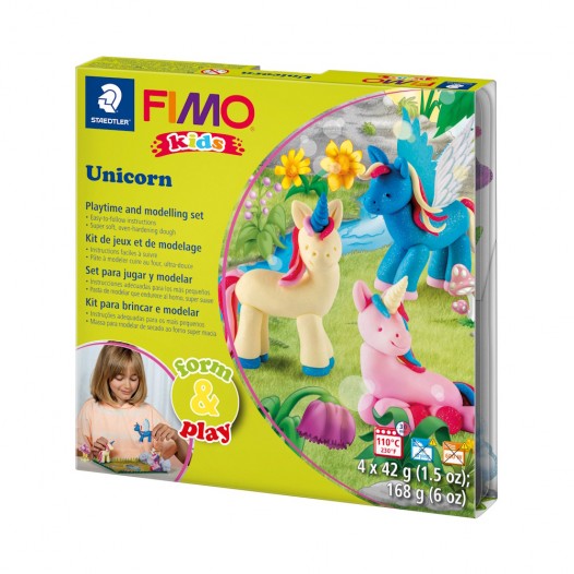 FIMO Kids Form & Play Unicorn Set
