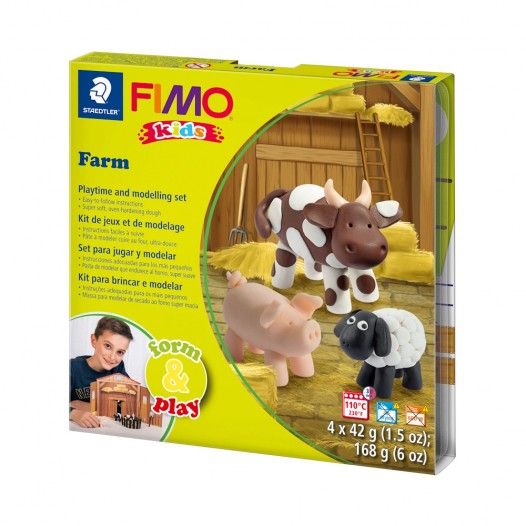 FIMO Kids Form & Play Farm Set