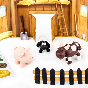 FIMO Kids Form & Play Farm Set
