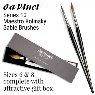 Series 10 Maestro Kolinsky Sable Brushes Series 10 Maestro Kolinsky Sable Brushes