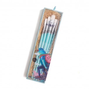 Mixed Blue Brush Set (5pc) Mixed Blue Brush Set (5pc)