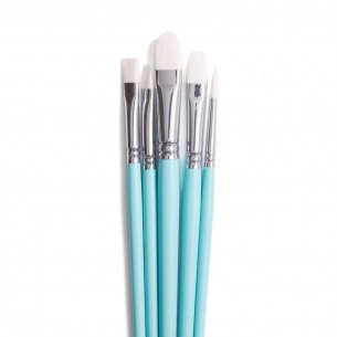 Blue Mixed Brush Set (5pc) Blue Mixed Brush Set (5pc)