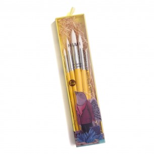 Yellow Round Brush Set (5pc) Yellow Round Brush Set (5pc)