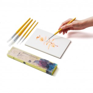 Yellow Round Brush Set (5pc) Yellow Round Brush Set (5pc)