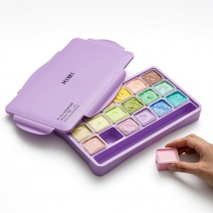 Jelly Cup Gouache Purple Pastel Set Jelly Cup Gouache Purple Pastel Set