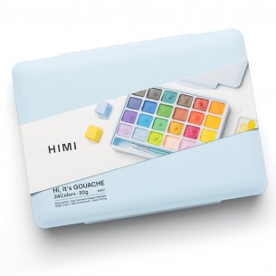 Jelly Cup Gouache Blue Assorted Set (24pc) Jelly Cup Gouache Blue Assorted Set (24pc)