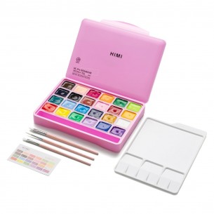 Jelly Cup Gouache Pink Assorted Set (24pc) Jelly Cup Gouache Pink Assorted Set (24pc)