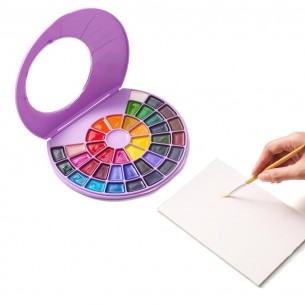 Semi-Moist Watercolour Purple Assorted Set (38pc) Semi-Moist Watercolour Purple Assorted Set (38pc)