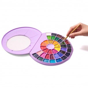 Semi-Moist Watercolour Purple Assorted Set (38pc) Semi-Moist Watercolour Purple Assorted Set (38pc)
