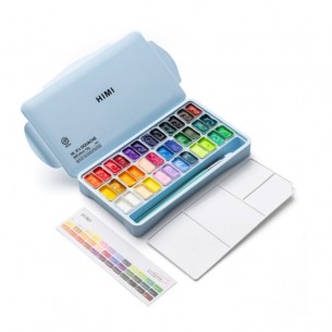Twin Cup Gouache Blue Assorted Set (36pc) Twin Cup Gouache Blue Assorted Set (36pc)