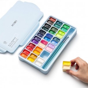 Twin Cup Gouache Blue Assorted Set (36pc) Twin Cup Gouache Blue Assorted Set (36pc)
