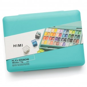 Twin Cup Gouache Green Assorted Set (48pc) Twin Cup Gouache Green Assorted Set (48pc)