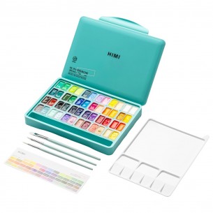 Twin Cup Gouache Green Assorted Set (48pc) Twin Cup Gouache Green Assorted Set (48pc)