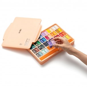 Twin Cup Gouache Peach Assorted Set (48pc) Twin Cup Gouache Peach Assorted Set (48pc)