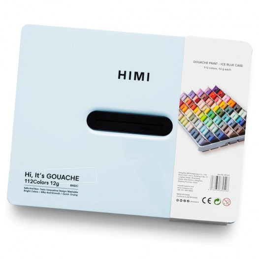 Twin Cup Gouache Blue Assorted Set (112pc)