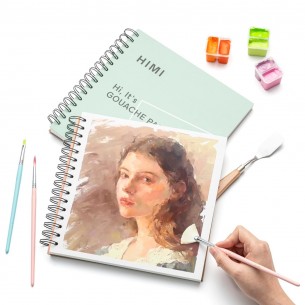 Spiral-Bound Gouache Pad Spiral-Bound Gouache Pad