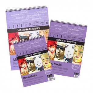 Optima Mixed Media Spiral Pads