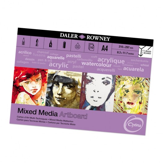Optima Mixed Media Artboard Pad