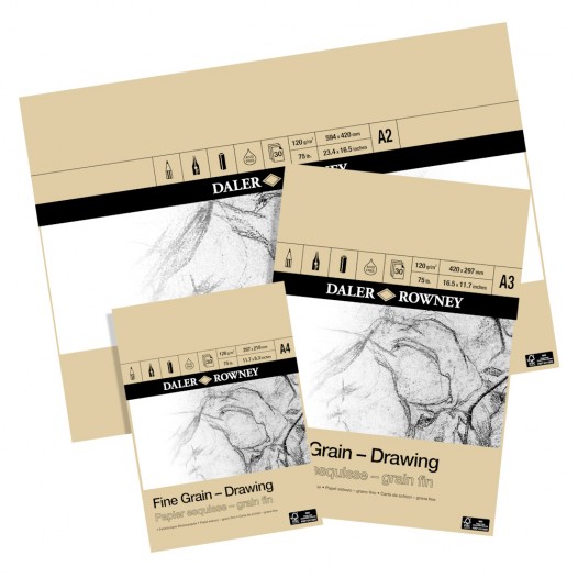 Fine Grain Drawing Pads