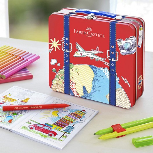 Connector Pen Suitcase Tin (40pc)