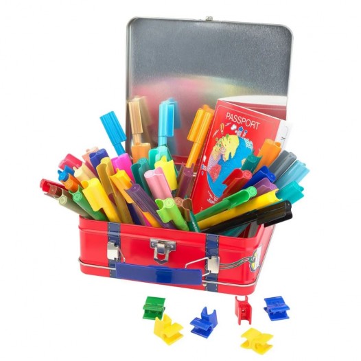 Connector Pen Suitcase Tin (40pc)