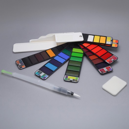 Folding Watercolour Set (42pc)
