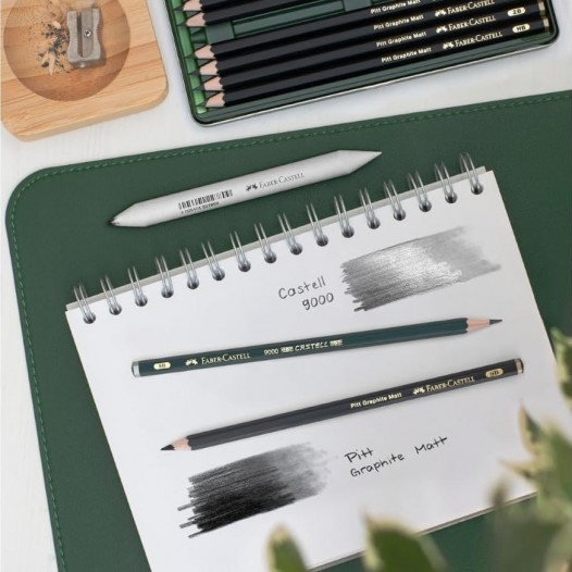 PITT Graphite Matt Pencil Tin (11pc)