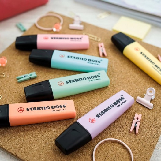 BOSS Original Highlighter Pastel Wallet (4pc)