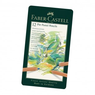 PITT Pastel Colour Pencil Tin (12pc) PITT Pastel Colour Pencil Tin (12pc)