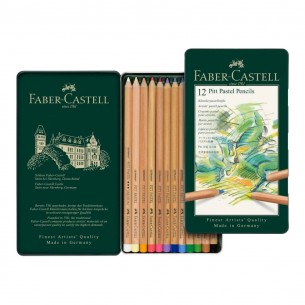 PITT Pastel Colour Pencil Tin (12pc) PITT Pastel Colour Pencil Tin (12pc)