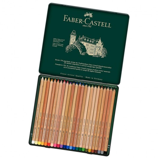 PITT Pastel Colour Pencil Tin (24pc)