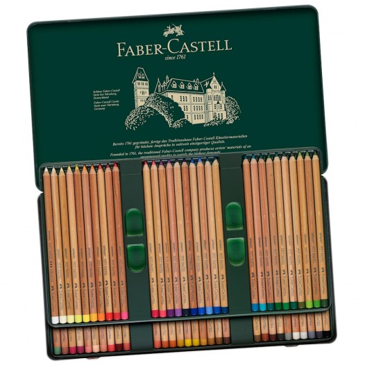 PITT Pastel Colour Pencil Tin (60pc)