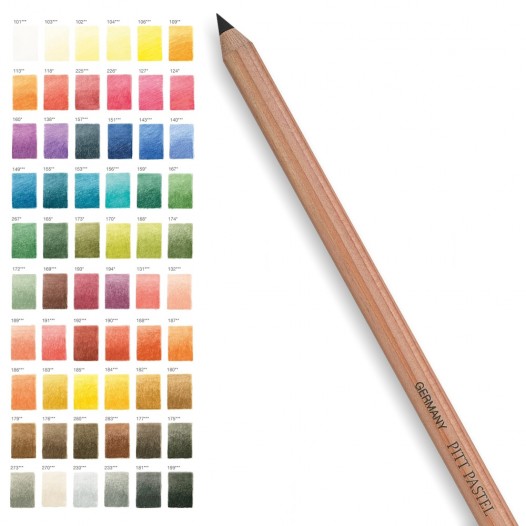 PITT Pastel Colour Pencil Tin (60pc)