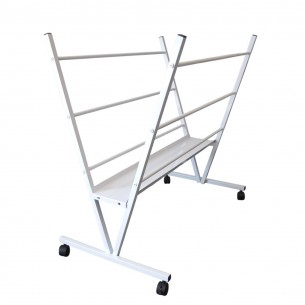 A1 White Metal Print Rack A1 White Metal Print Rack