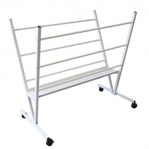 A1 White Metal Print Rack A1 White Metal Print Rack