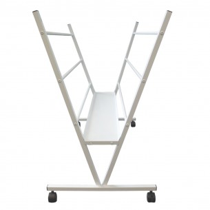 A1 White Metal Print Rack A1 White Metal Print Rack
