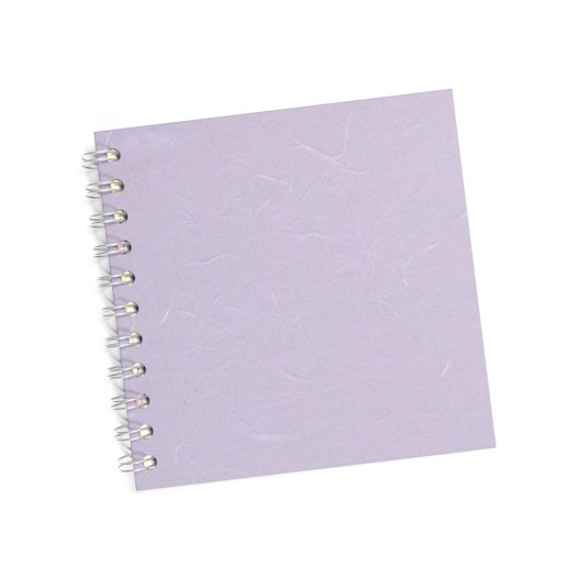 Posh Silk Square Lilac Sketchbooks
