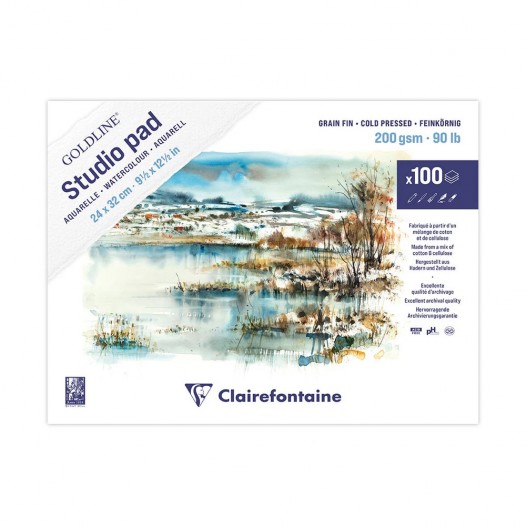 Goldline Watercolour Studio Pad