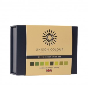 Green Half Stick Soft Pastel Mini Set (8pc) Green Half Stick Soft Pastel Mini Set (8pc)