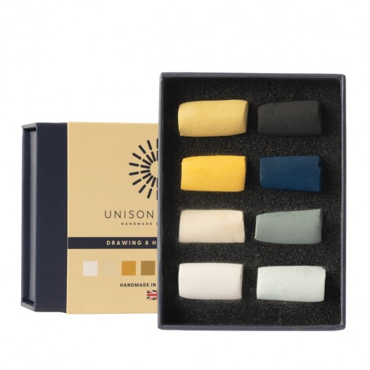 Drawing Half Stick Soft Pastel Mini Set (8pc)
