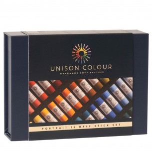 Portrait Half Stick Soft Pastel Set (16pc) Portrait Half Stick Soft Pastel Set (16pc)