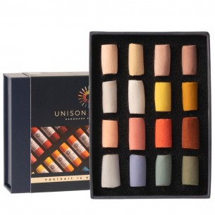 Portrait Half Stick Soft Pastel Set (16pc) Portrait Half Stick Soft Pastel Set (16pc)